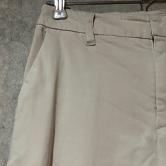 クリアインプレッション ホワイト スリムストレッチパンツの画像