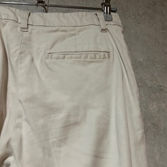 クリアインプレッション ホワイト スリムストレッチパンツの画像