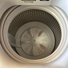 ハイアール.７キロ洗濯機.美品の画像
