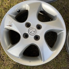 中古15インチマツダ純正アルミホイール4本セットの画像