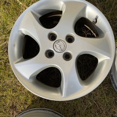 中古15インチマツダ純正アルミホイール4本セットの画像
