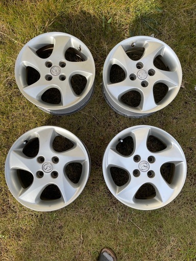中古15インチマツダ純正アルミホイール4本セット