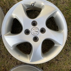 中古15インチマツダ純正アルミホイール4本セットの画像