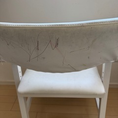 学習椅子 木製椅子 無料でお譲りしますの画像