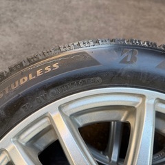 軽自動車用スタッドレスタイヤホイール付きの画像