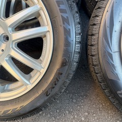 軽自動車用スタッドレスタイヤホイール付きの画像