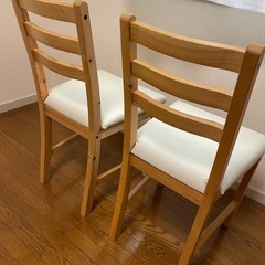 IKEA ダイニングチェアー　2脚セットの画像