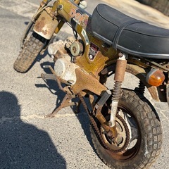 ダックス　st70 バイク　車体　車両　の画像