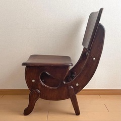 アンティークチェア  2客セット　ラウンジチェア 無垢 イギリス フランス カントリー 民芸の画像