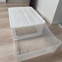 【差し上げます】収納ボックスの画像