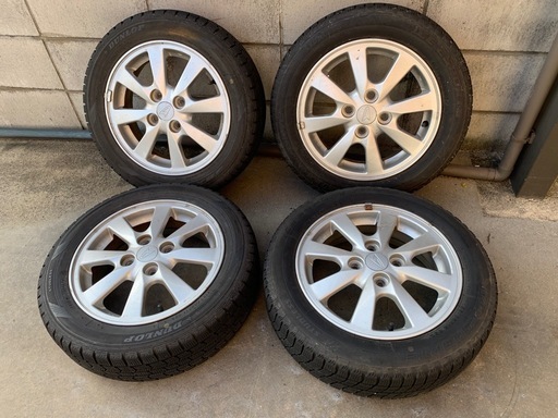 軽自動車155/65R14スタッドレス (シマミマ) 唐崎のタイヤ、ホイールの