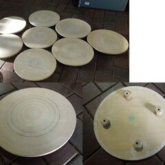 店頭引取歓迎 現状ジャンク扱い品 シンポ 電動ろくろ RK-88形 AC100V 陶芸ろくろ ドベ受け付 リペア ロクロ 轆轤 粘土 札幌市 新道東店の画像