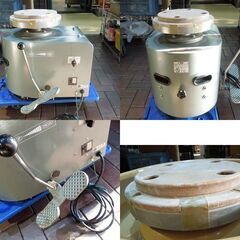 店頭引取歓迎 現状ジャンク扱い品 シンポ 電動ろくろ RK-88形 AC100V 陶芸ろくろ ドベ受け付 リペア ロクロ 轆轤 粘土 札幌市 新道東店の画像