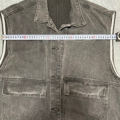 オーバーサイズ ベスト ジャケットの画像