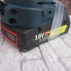 ボッシュ BOSCH GDR18V-160 インパクトドライバ バッテリ18V一個 中古品 ※充電器無 【ハンズクラフト宜野湾店】の画像