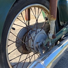 配達可能　スーパーカブ　50 3速　　バイク　原付　スクーター　車体の画像