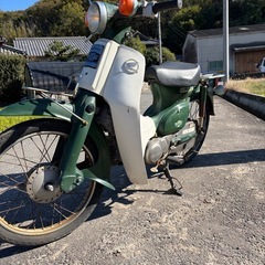 配達可能　スーパーカブ　50 3速　　バイク　原付　スクーター　車体の画像