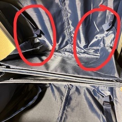 【※傷あり※】キャリーケース 小型 シルバーの画像