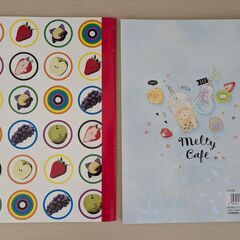 ノートとレターセットの画像