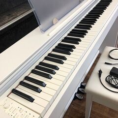 電子ピアノ 椅子付  カシオ 2020年 PX-770WE 【安心の3ヶ月保証】🚚自社配送時💳代引き可🚚(現金、クレジット、スマホ決済対応)の画像