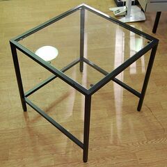 IKEA ガラステーブル ヴィットショー ネストテーブル センターテーブル サイドテーブル カフェテーブル  札幌市 清田区 平岡の画像