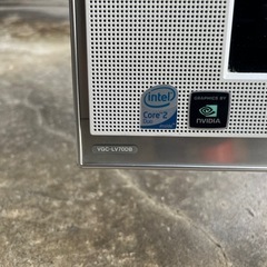 SONYのVAIO 
VGC-LV70DBの画像