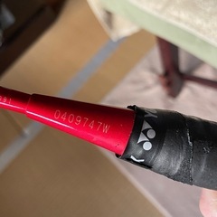  美品 バドミントンラケット YONEX マッスルパワー9ロング 3U G5の画像