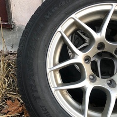 ハイエースに付けてたタイヤホイールです。の画像