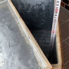 輸送用木箱 (昔の ビンテージ  ボテ箱 ボックス )の画像