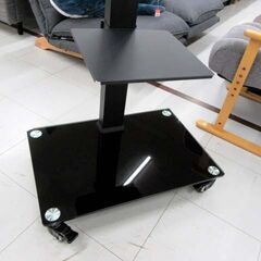 ① Perlegear テレビスタンド PGTVMC15 キャスター付き 37-75インチ対応 壁寄せTV台 TVスタンド ハイタイプ 苫小牧西店の画像