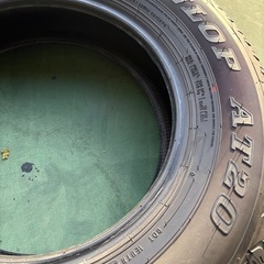 ダンロップ　グラントレック　AT20 195/80R15 ジムニー シエラ　新車はずし外しの画像