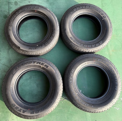 ダンロップ　グラントレック　AT20 195/80R15 ジムニー シエラ　新車はずし外し