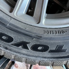 TOYO スノータイヤ　ホイール付き　4本セットの画像