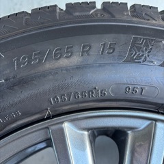 15インチ◆スタッドレスタイヤ4本ホイール付きの画像