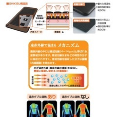 家庭用岩盤浴マット　　　　式部 の画像