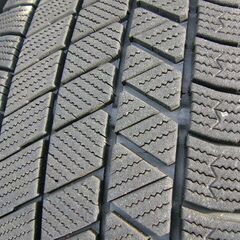 BS VRX3 195/65R15 2021y製 30プリウス純正アルミセット（専用ナット付）ブリヂストンスタッドレスの画像