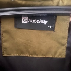 サブサエティ　ダウンジャケット　の画像