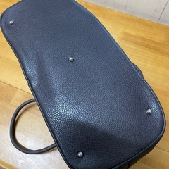 チェック柄 ホースヘア×オーストリッチ本革 バッグ の画像