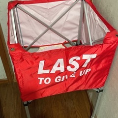 ボール入れ　ボールカゴ　折りたたみ式の画像