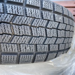 ［中古］スタッドレスタイヤ/冬用タイヤホイール付き4本セット:サイズ155/65R13 73Qの画像
