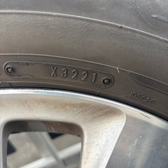 ホンダ純正アルミ+ノーマルタイヤ　215/60/r16　の画像