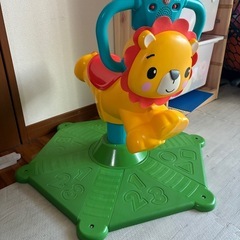 ライオン型ライドトイの画像