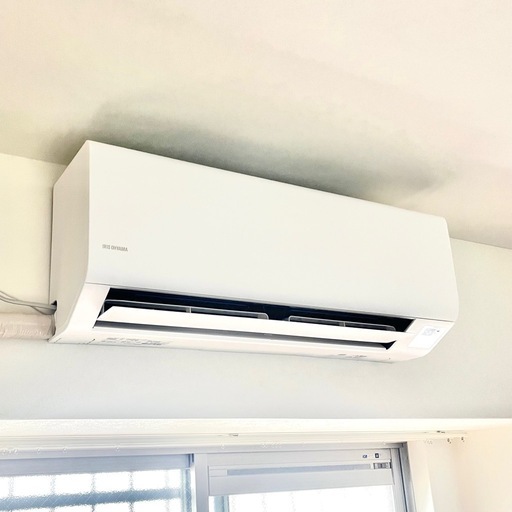 【送料・設置料込み】【高年式❗️6畳用】IRISOYAMAエアコン 2025年製 2.2kw  033