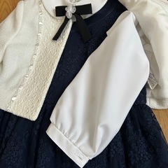 ショパン　フォーマルドレス 120cm 入学式　卒業式　6点セットの画像