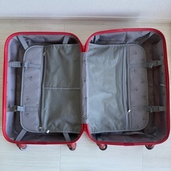 スーツケース Lサイズ 中古 赤の画像