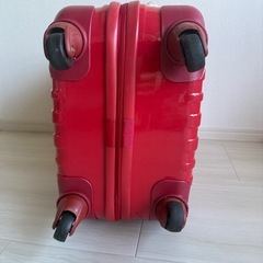 スーツケース Lサイズ 中古 赤の画像