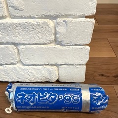 軽量レンガブリックタイル + ふかし壁の画像