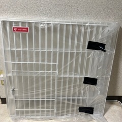 アイリスオーヤマ スリム キャットケージ 2段 ホワイト
の画像