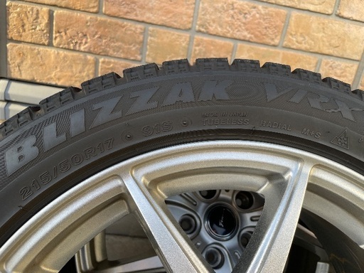 215/50R17 ブリザックVRX レヴォーグ使用　4本セット