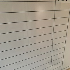 行動予定表 
ホワイトボートの画像